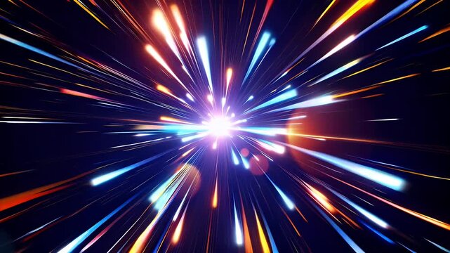 subtle bright 4K animation fading light flashes star like optical lens flares creating dynamic lighting overlays logo intros cinematic transitions festive