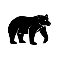 black bear silhouette