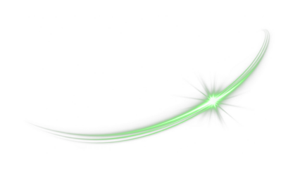 Light, beam, green, speed, streak — dynamic PNG effect with glowing motion lines. Futuristic PNG Overlay on transparent background perfect for energy, light, or abstract design visuals.