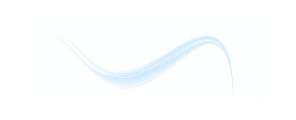 Blue, line, twirl, speed, motion form an elegant PNG stream with futuristic shine. Transparent Overlay ideal for fantasy or digital scenes. Add visual motion with this glowing PNG line.