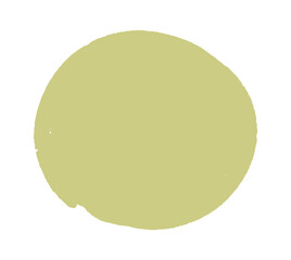 rectangular olive-green brush stroke with rough edges. Suitable for eco labels, packaging, and organic product branding
