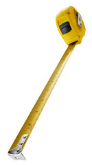 Measuring tape isolated