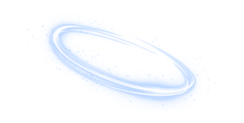 Light, shape, blue, circle, and portal combine in this PNG tech set. A glowing transparent PNG Overlay with light, shape, blue, circle, and portal adds sci-fi motion and visual impact.