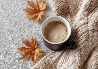Coffee in a pretty cup