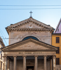 Obraz premium Eglise San Tomaso à Terramara, Milan, Italie