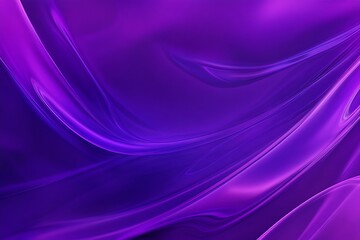 Abstract flowing purple silk fabric with luminous highlights and shadows