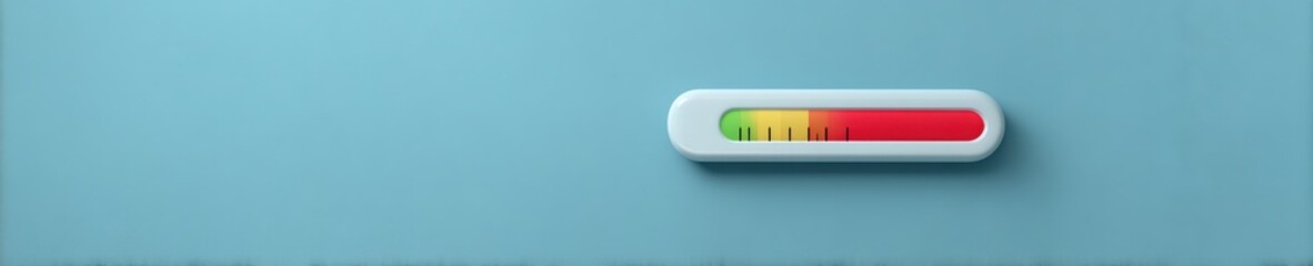 Debt payoff thermometer filled halfway, Debt management
