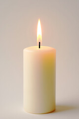 Warm candlelight glow casting soft light in a peaceful ambiance, perfect for creating a relaxing atmosphere or adding a touch of serenity