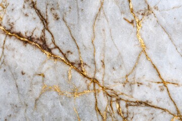 Luxury white marble texture with golden veins creating a stunning natural pattern