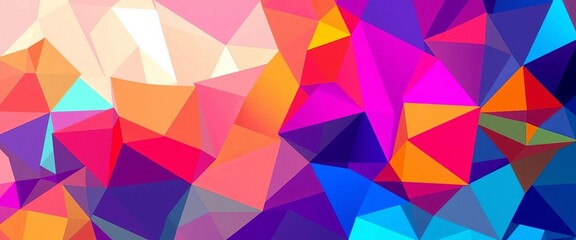 Intricate interplay of vibrant, overlapping geometric shapes, creating a unique abstract composition, color, shapes and forms