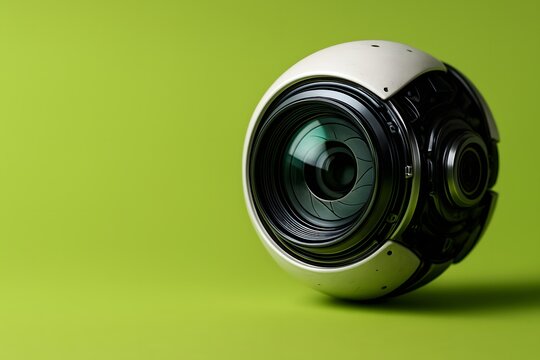 Cybernetic Eye Artistry for AI Vision Technology and Augmented Perception