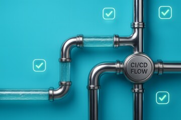 CI CD Flow System for Automated Software Delivery