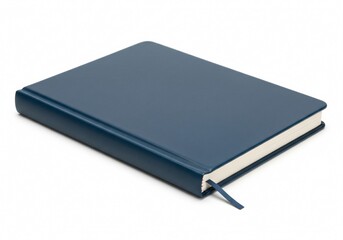 Notebook on white background isolated