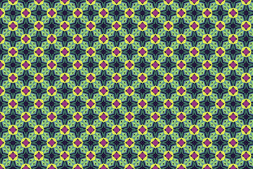 Oriental pattern for textiles, wallpaper, for use in graphics .
