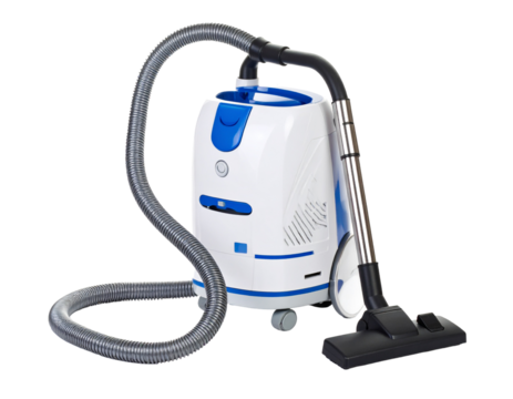 Isolated Vacuum Cleaner with Hose and Attachment