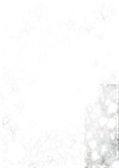 Obraz premium Abstract design with snowflakes and dark center