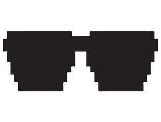  PIXEL GLASSES SILHOUETTE