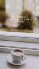 Inspirational quote Facebook story template