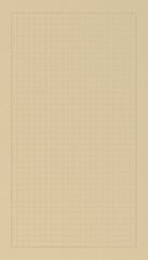 Naklejka premium Brown cutting mat iPhone wallpaper, grid patterned design