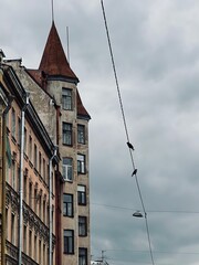 Obraz premium old town houses