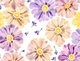 Flower colorful watercolour background