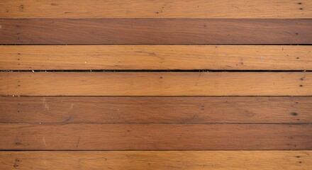 Fototapeta premium Natural Wood Plank Texture Background, Warm Hardwood Surface Pattern