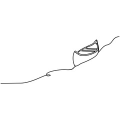 canoe line art.eps