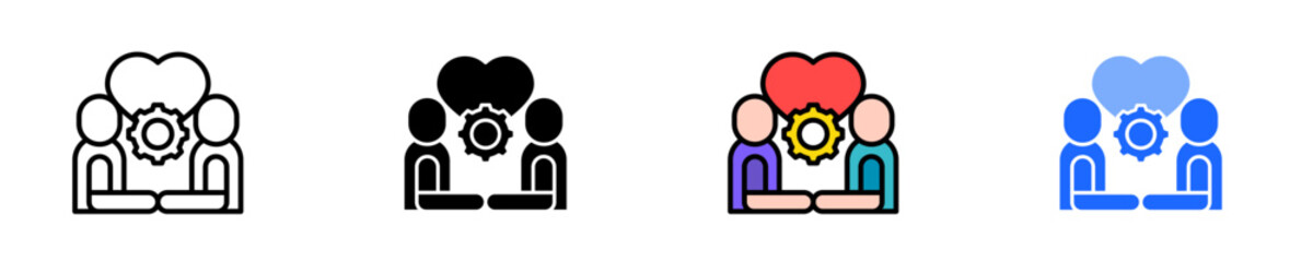 Respect  Icon Set Multiple Style Collection