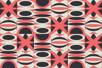 Colorful geometric abstract pattern background