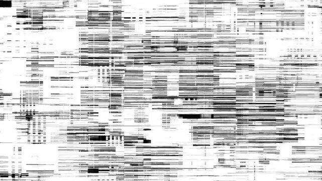 Abstract Digital Glitch Art