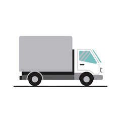 Fototapeta premium Delivery Truck Icon