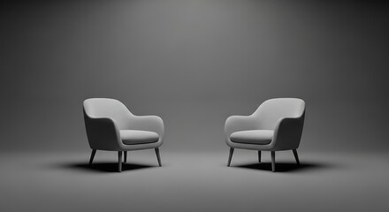 Fototapeta premium A chair typically used for psychological counseling.