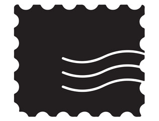  POSTAL STAMP SILHOUETTE
