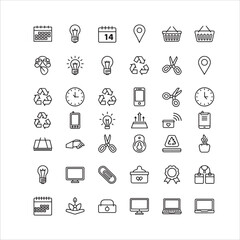 Business and finance icons