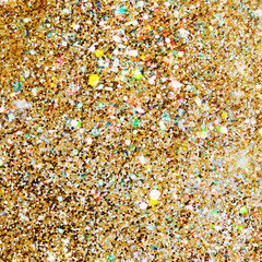 Glitter gold background, luxury design