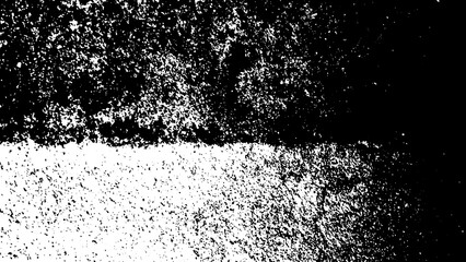 High Contrast Black and White Grunge Texture Background
