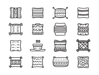 Recycled Sweater Pillow Modern Cozy Decor