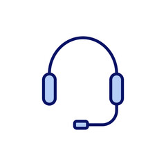 Headphone icon vector. Headvector sign and symbol
