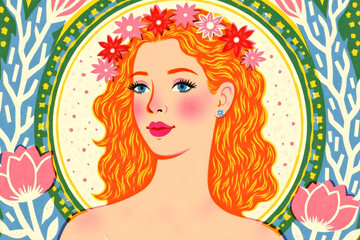 Top Art Nouveau Style illustrations 