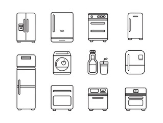 Refrigerator Simple Minimalist Design