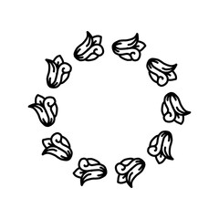 set of hand drawn hand drawn icons