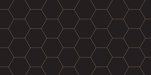 abstract honeycomb mosaic and tile geometric hexagon vector illustration. geometric digital technology polygon science vintage square mosaic and web cover business texture.	
