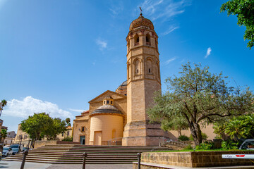 Fototapeta premium Medieval Architecture and Landmarks in Oristano, Italy