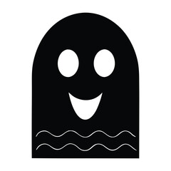 Obraz premium halloween ghost vector