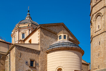 Medieval Architecture and Landmarks in Oristano, Italy