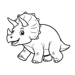 Baby Bunny Line Art