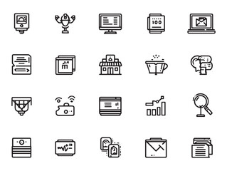 Remote Empire Simple 2D Line Design Pack