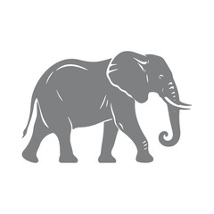 Silhouette of elephant

