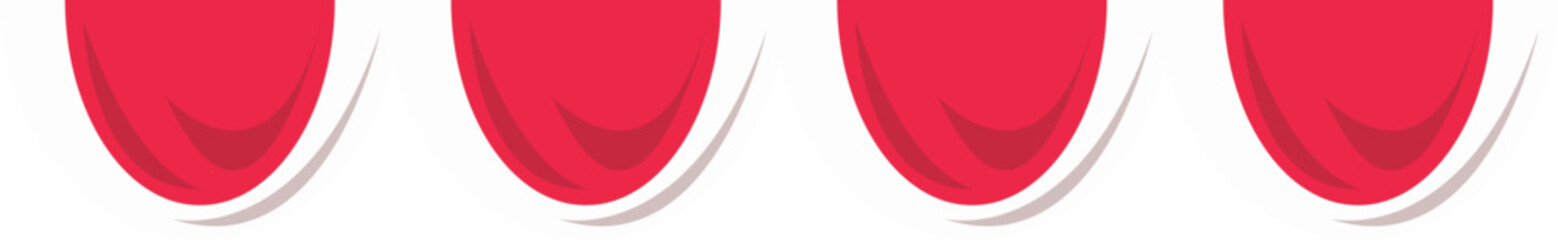 Indonesia Flag Curtain Header 