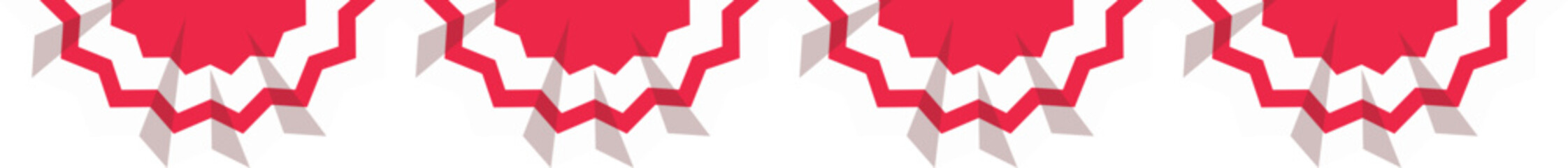 Indonesia Flag Curtain Header 